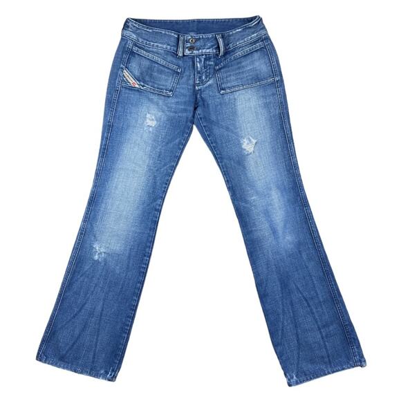 Diesel Distressed Blue Jeans | Size S - Picture 1 of 6